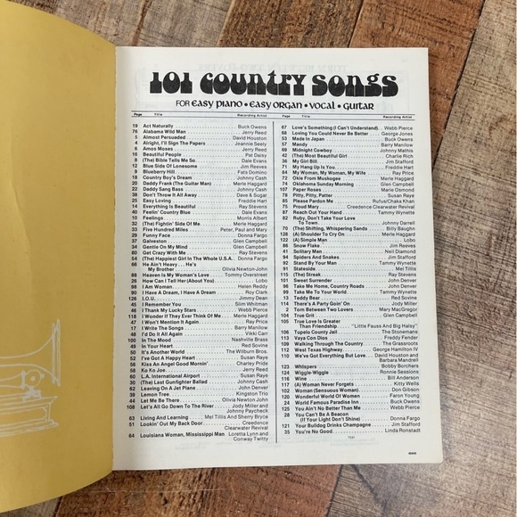 Vintage Organ Pop Country Song Music Book Bundle Notes - Picture 4 of 9